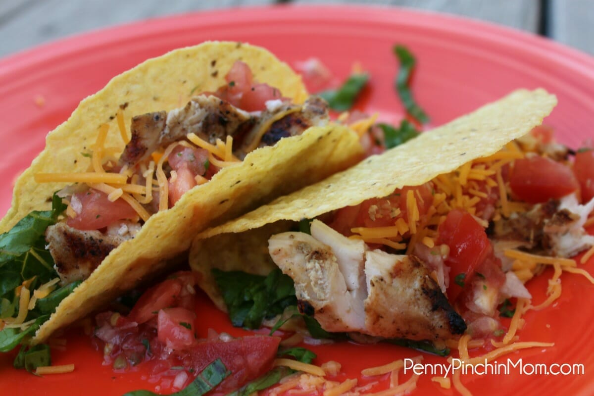 Goya Grilled Chicken Tacos