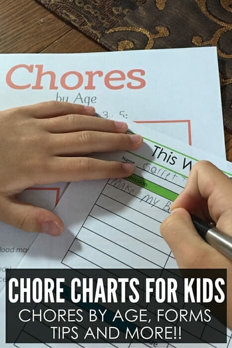 Chore Chart for Kids - Create One that Works for YOU!