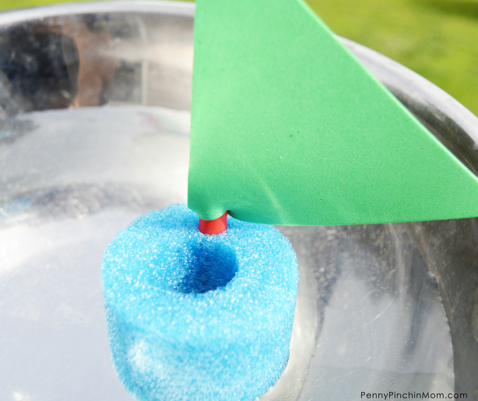 DIY Pool Noodle Boats An easy summer kids DIY!