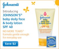 johnson baby daily face and body lotion