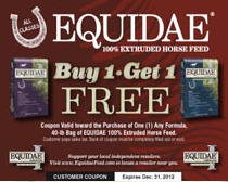 BOGO Equidae Horse Feed Coupon