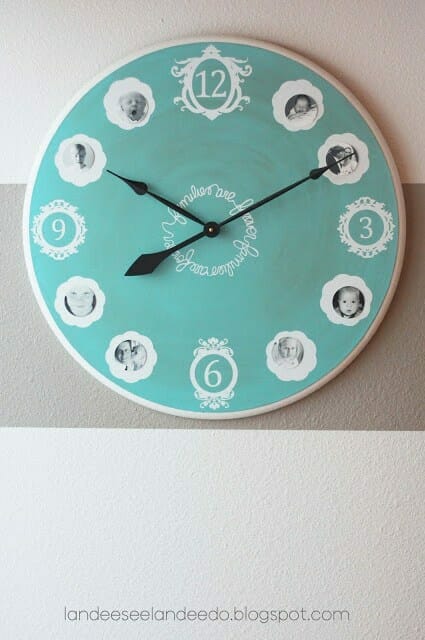 grandparents day gift idea - clock