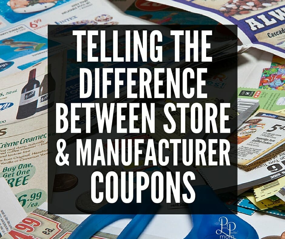 How to Tell The Difference Between Store and Manufacturer's Coupons