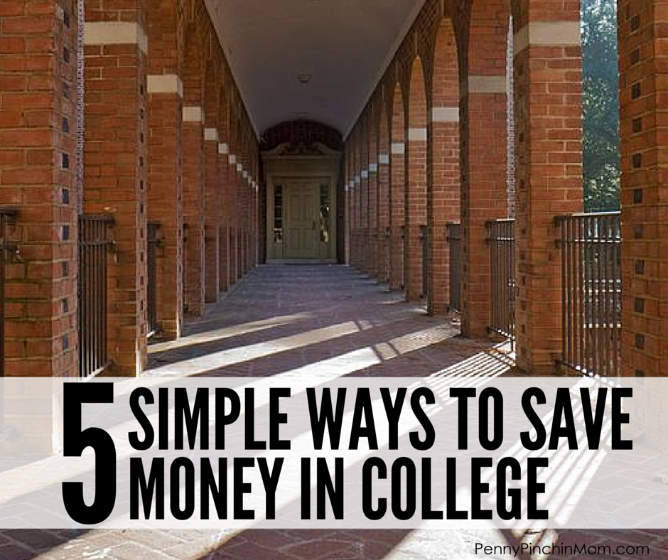 5 Simple Ways To Save Money In College