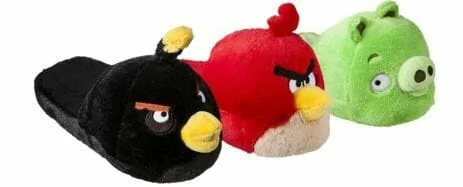 angry birds slippers