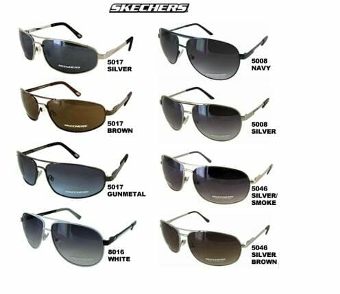 skechers men's 5017 aviator sunglasses