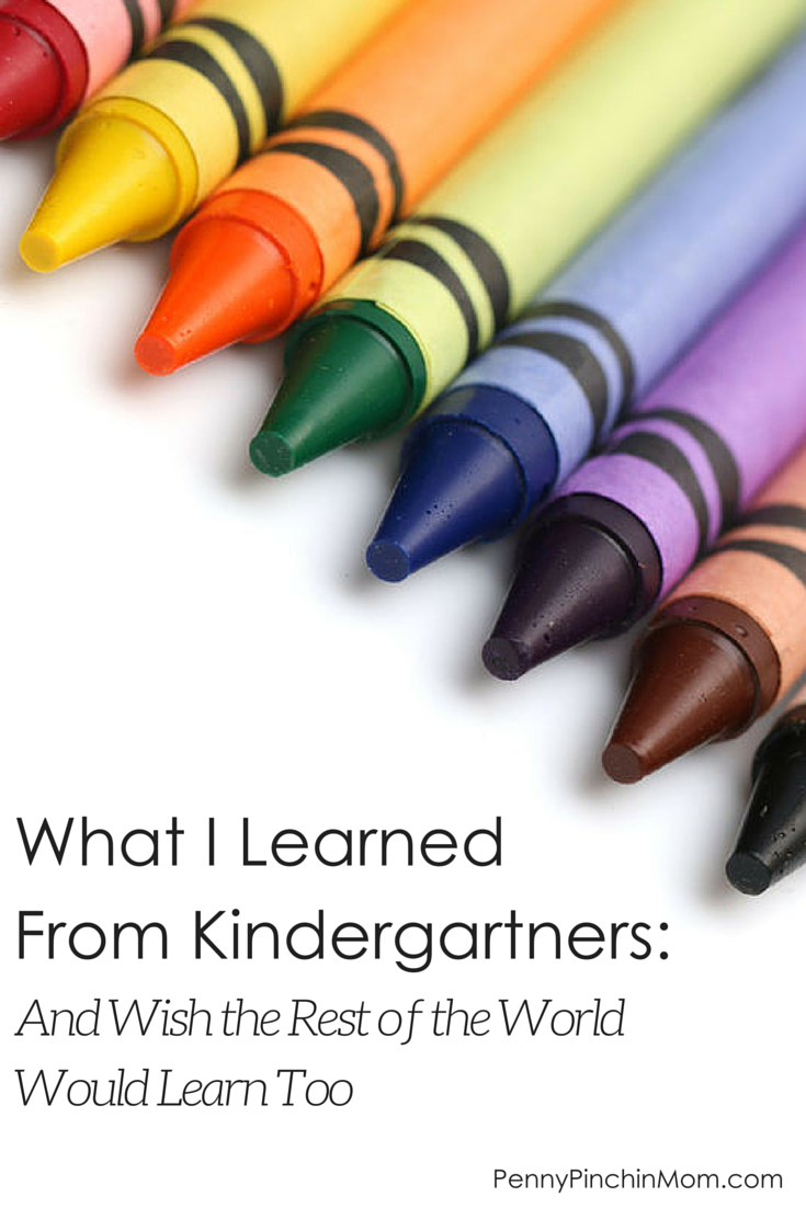 Kindergartners are often times smarter than adults. I followed a group of them one day and they taught me so much about how to be a better person. Why do we lose this when we grow up? Why doesn't the world follow what kindergartners do? Read the Lesson I Learned From Kindergartners