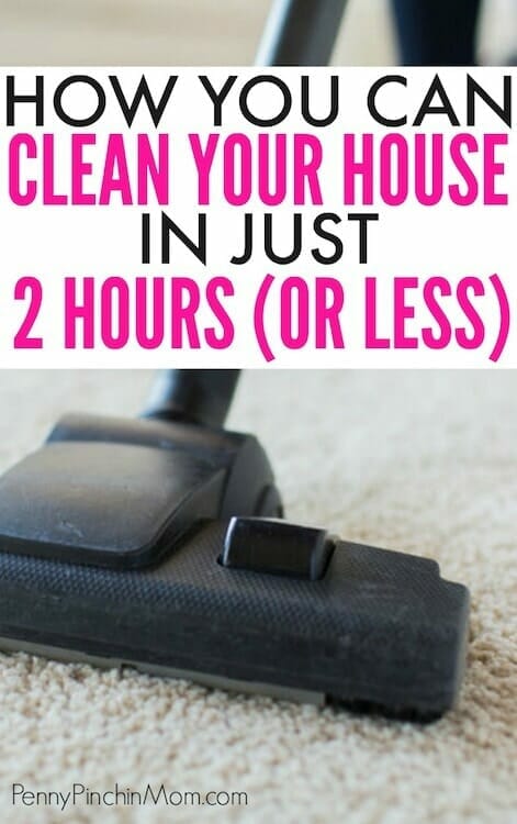 where to start cleaning a house