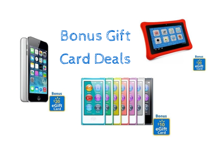 Bonus GiftCard Deals