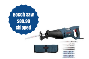 Bosch Saw$89.99Shipped