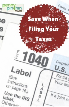 Save Money Filing Your Taxes
