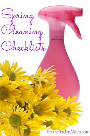 Free Spring Cleaning Checklist | www.pennypinchinmom.com #springcleaning #printable #free