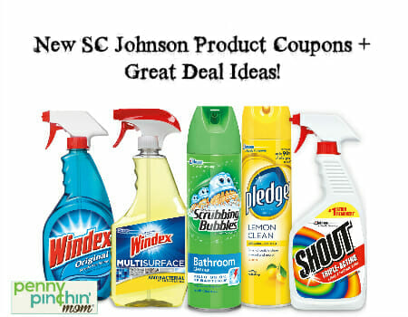 SC Johnson Products Coupons | www.pennypinchinmom.com