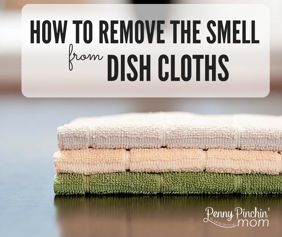 Remove the Smell from Dish Cloths To Make them Like New
