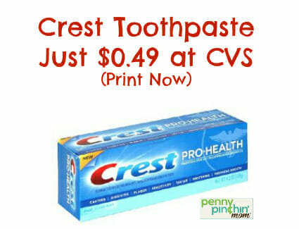 crest toothpaste | www.pennypinchinmom.com
