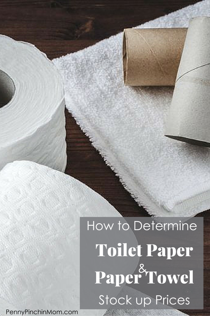 How do you know if the deal you see on toilet paper and paper towels is a good one? Yes, it may APPEAR to be a great discount, but is it really? It is more than just having a coupon that helps you determine if it is a stock up price or not. Find out the simple way to determine THE ACUTAL price of your toilet paper and paper towels!