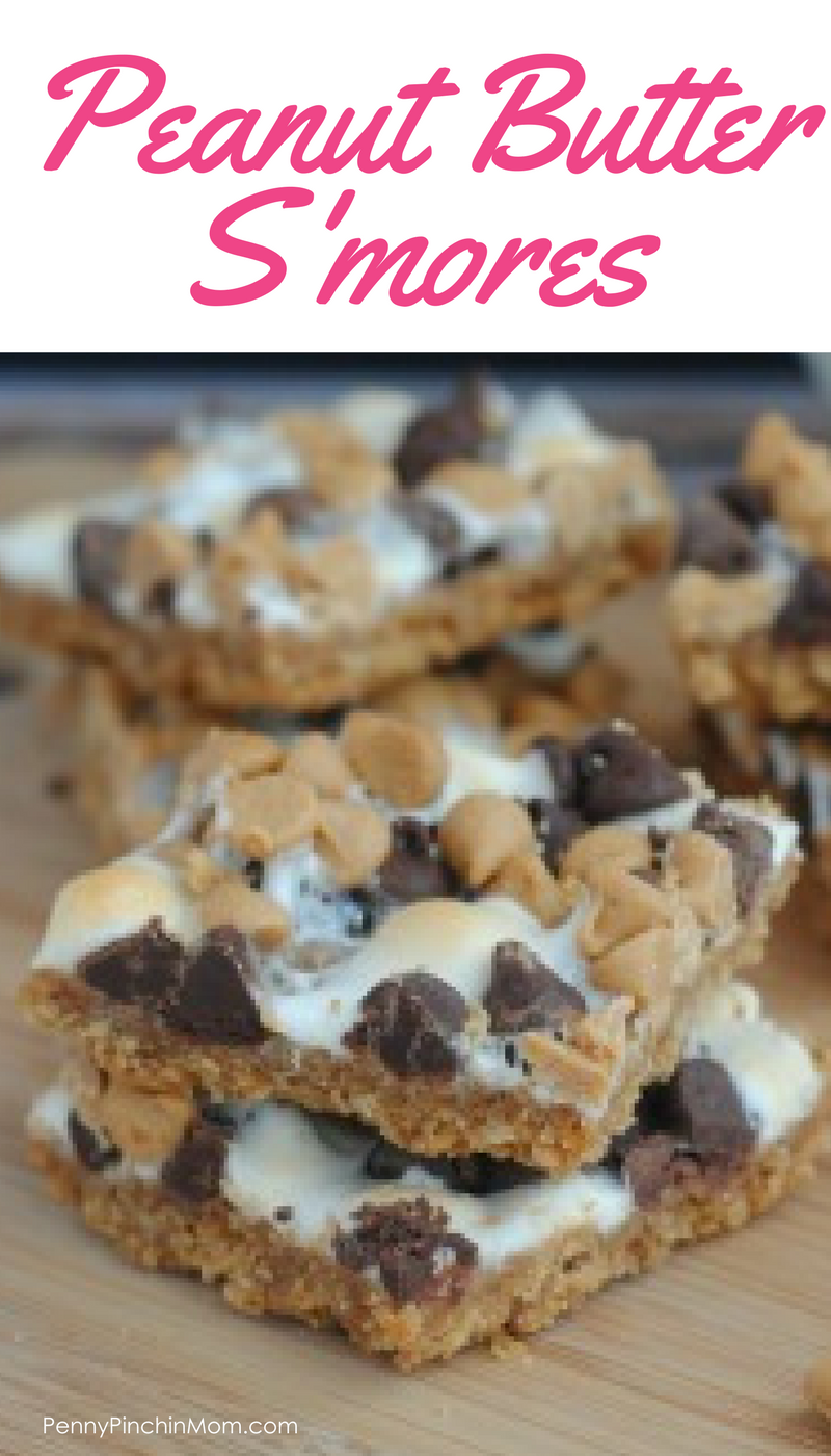Peanut Butter S'mores Bars