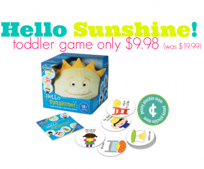 Hello Sunshine Game www.pennypinchinmom.com #amazon