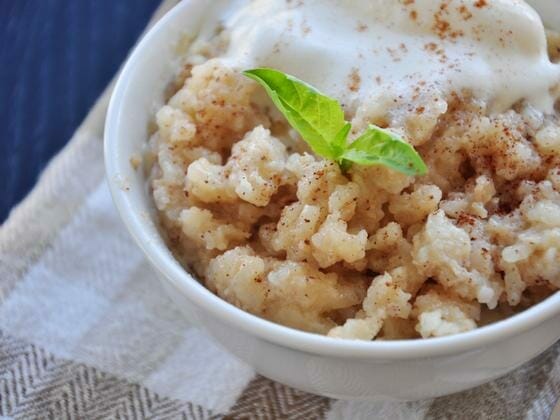 slow cooker recipes rice pudding