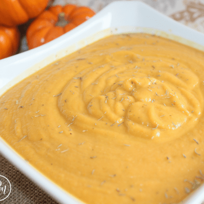 Sweet & Creamy Butternut Squash Soup Recipe
