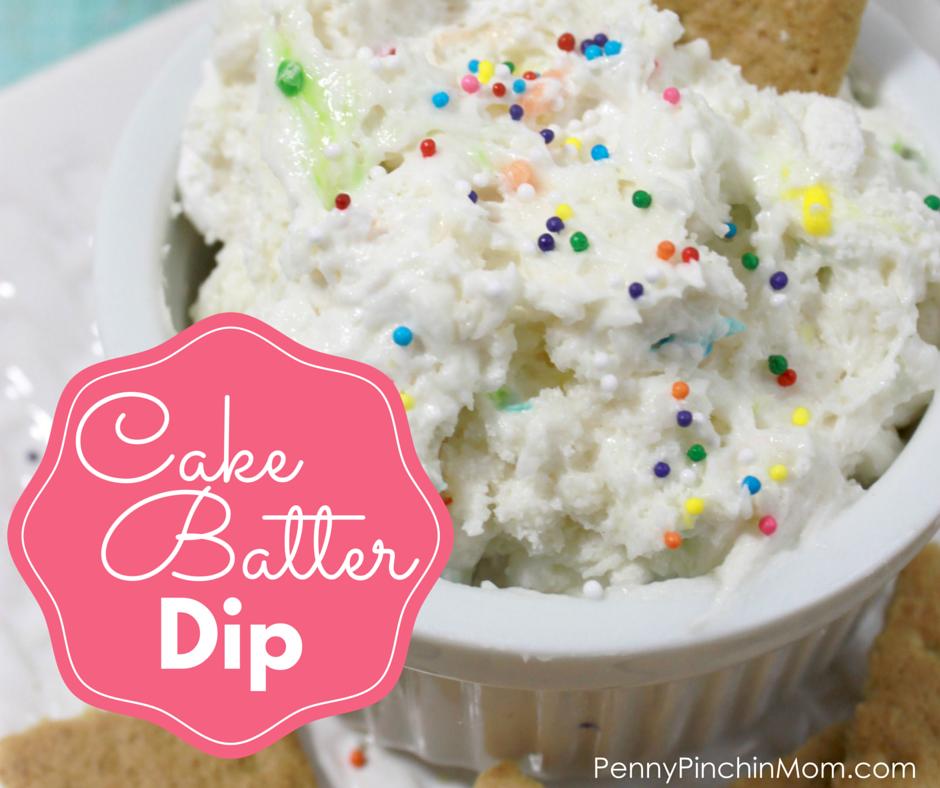 Cake Batter Dip Perfect Pairing for Your Graham Crackers