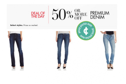 Up To 50% Off Designer Denim Brands + Free Shipping Today Only!