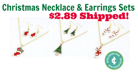 Christmas Necklace & Earrings Sets