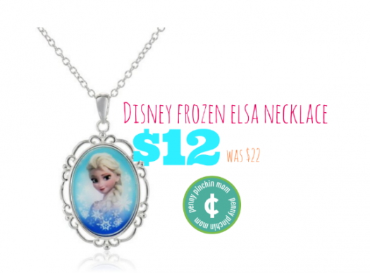 Disney Frozen Silver-Plated Elsa Pendant Necklace $12 (Reg. $22)!