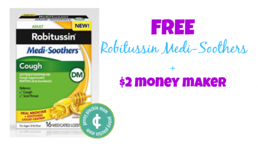 $2 Money Maker On Robitussin Medi-Soothers At CVS