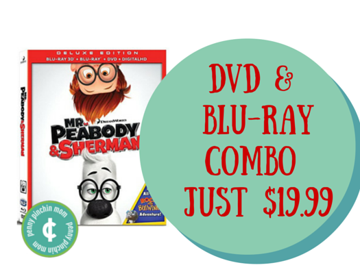Mr. Peabody & Sherman (DVD + Blu-ray Combo) 1999
