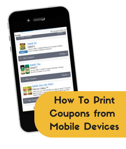 How To PrintCoupons from Mobile Devices