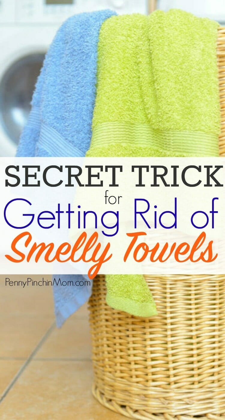 How to Remove The Smell from Towels with 2 Ingredients