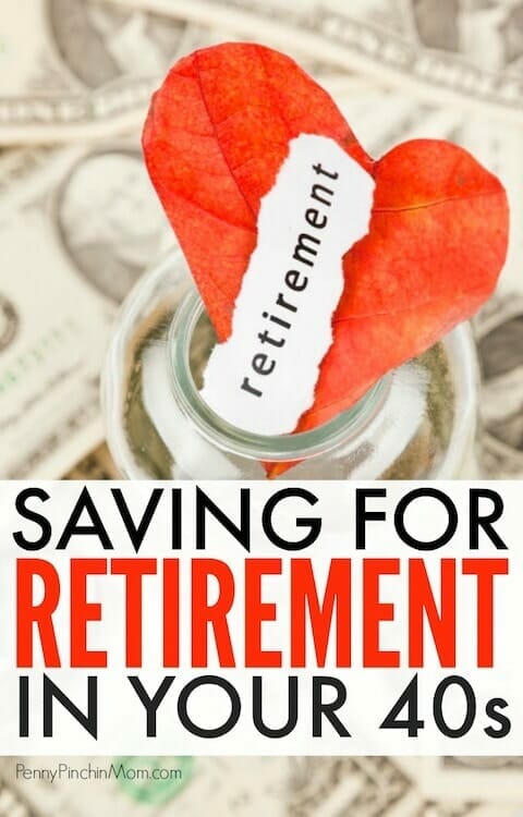 how to start retirement savings in your 40s