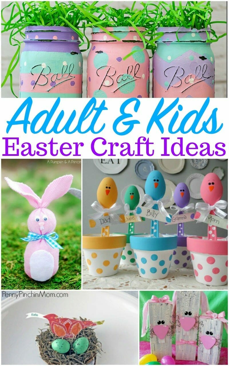 Fun & Easy Easter Craft Ideas for Adults & Children