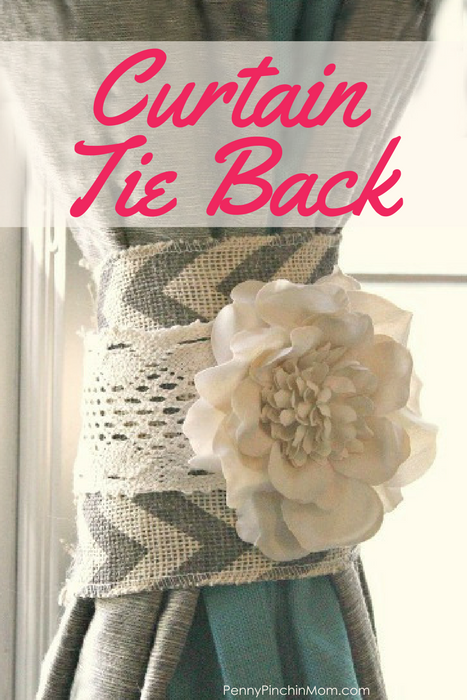 Curtain Tie Back Diy Project Just 15 Minutes To Create