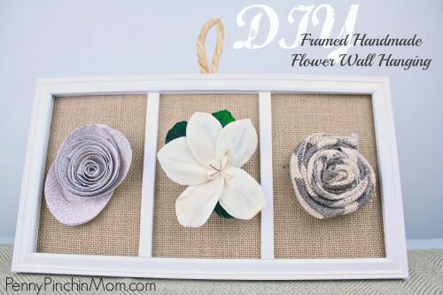 This is a simple craft which can bring in a feminine touch to any space!
