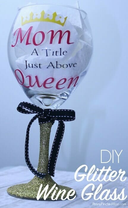 Details about   Personalised Glitter Wine Glass Mum Nana Mummy Grandma Mother’s Day Any Colour 