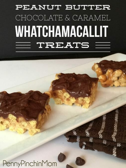Make these scrumptious Whatchamacallit Treats at home yourself. It may look like it is difficult, but it is actually pretty simple!