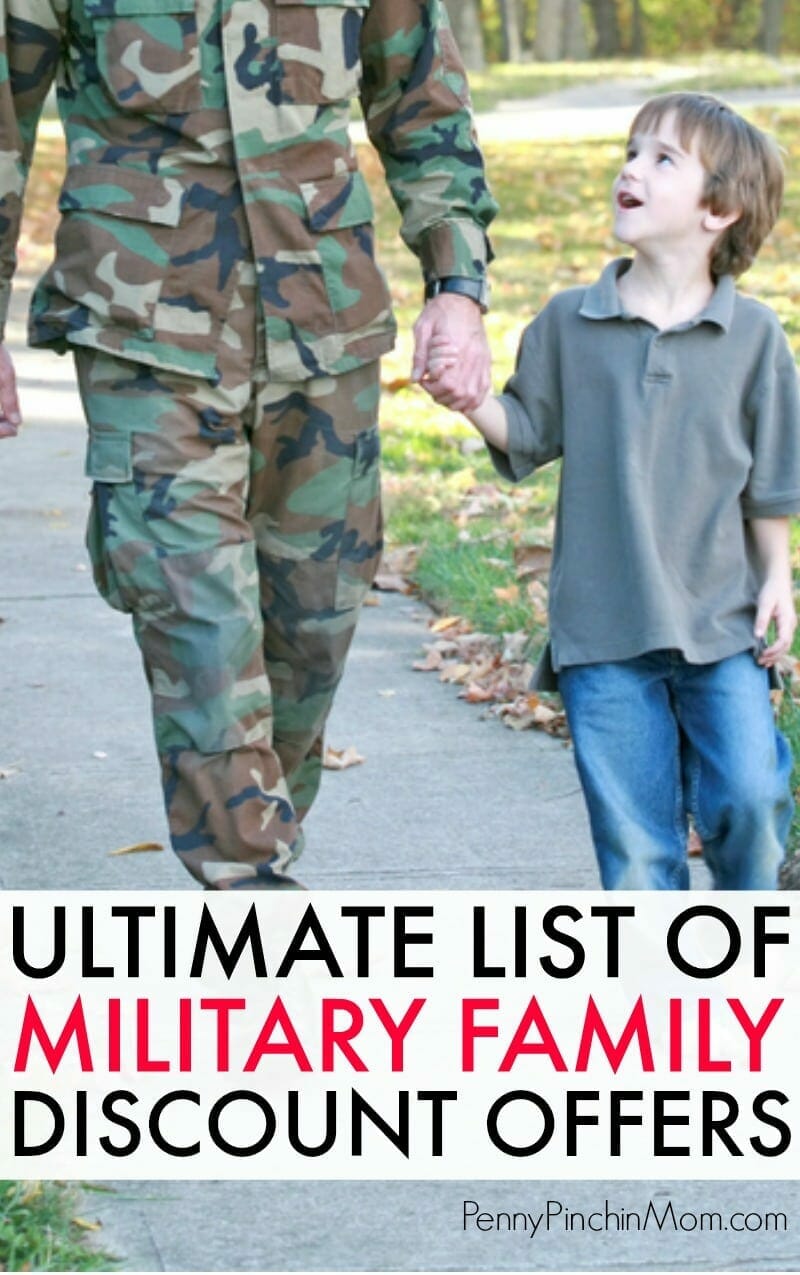 The Ultimate List of Military Family Discounts and Offers