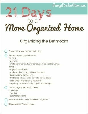 How to Organize The Bathroom