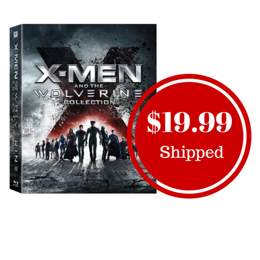 X-Men & Wolverine BluRay Disc Boxed Set 11 23 2015