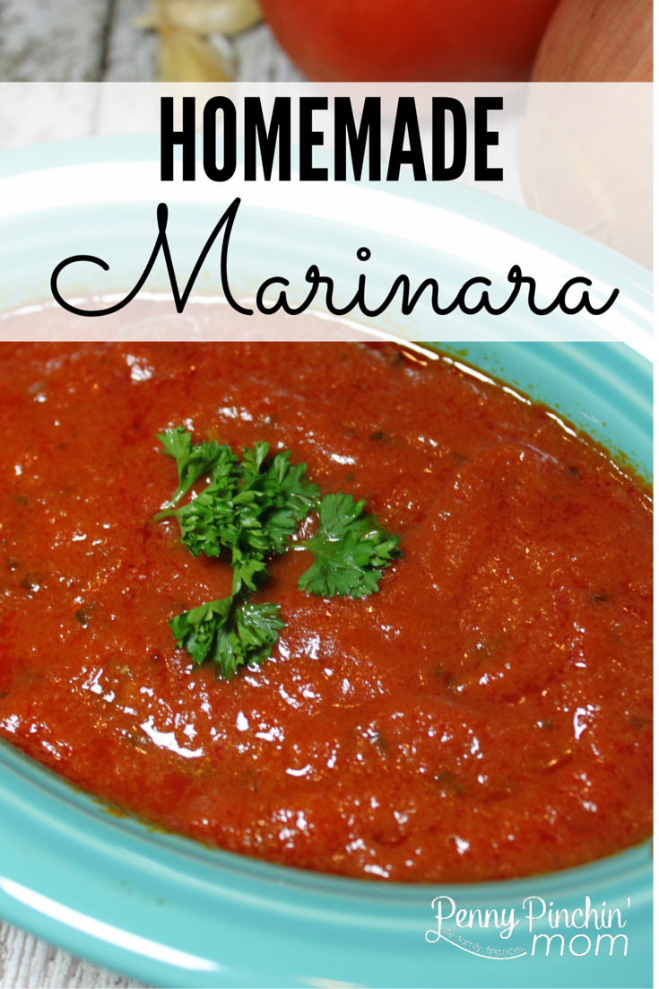 Marinara sauce from a jar? Never again once you make this recipe! It is so simple to make and taste better than anything you will ever get in a jar! Try it and it will be your family's go to favorite every time.