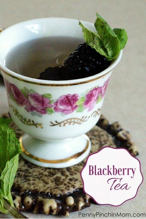 There is nothing more soothing than a good cup of tea....unless it is blackberry tea!! Find out how super easy it is to bring more awesomeness to your tea!