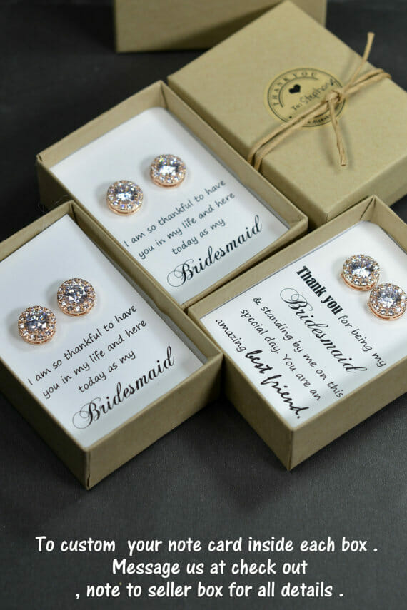 bridesmaids earrings