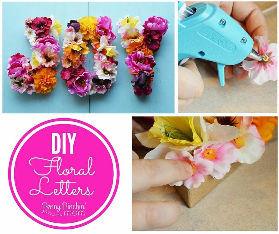 DIY Floral Letters