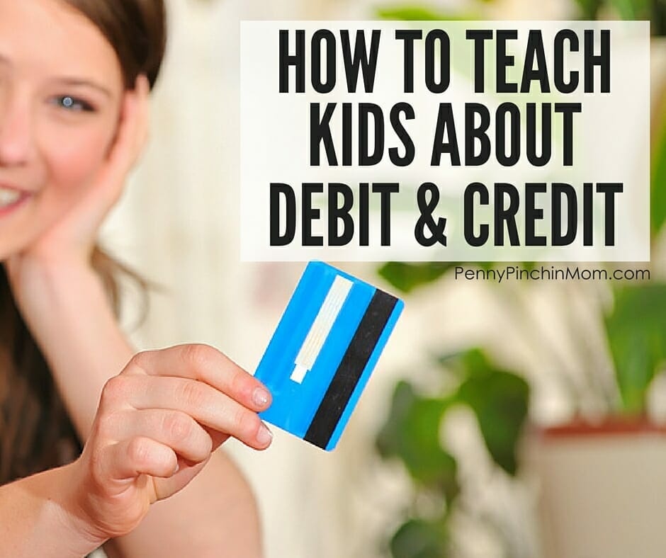 Teaching Kids the Difference Between Debit and Credit