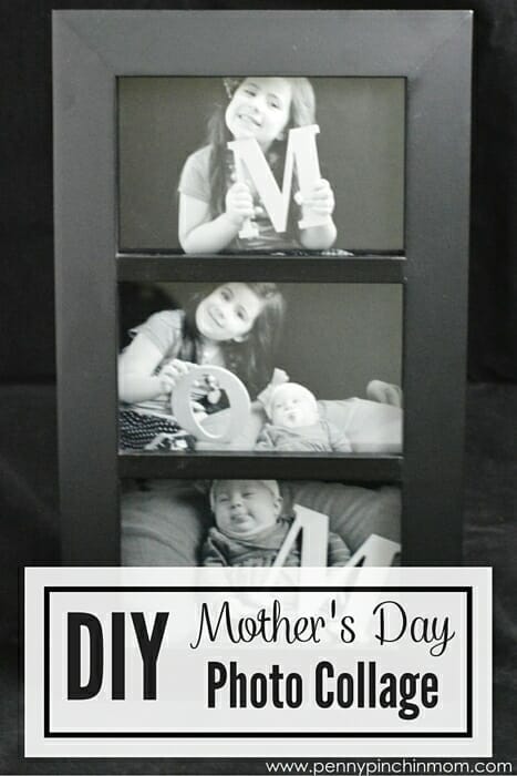 It can be difficult to know just want to get Mom for Mother's Day! We love this fun DIY Mother's Day Photo Collage idea and it's so easy to do yourself. See how we did it!