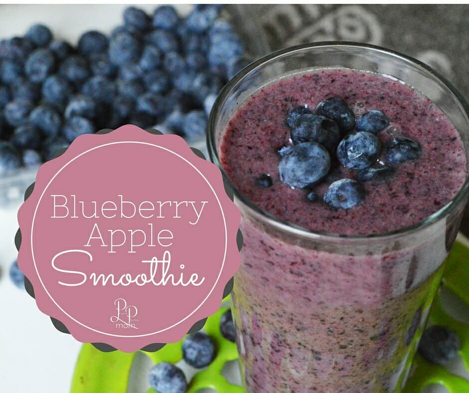 Easy Blueberry Apple Smoothie Recipe