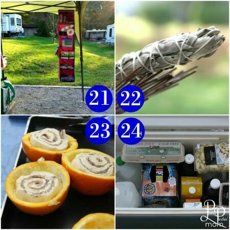 24 genius camping hacks -- seriously -- totally doing #6 even at our next picnic!!!