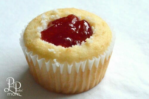 These strawberry jam cupcakes may sound fancy - but they are SO easy to make! Check out the simple trick to make something simple into something amazing!